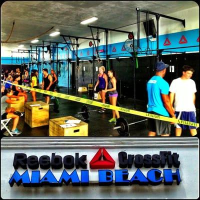 #CrossFit Miami Beach ...........