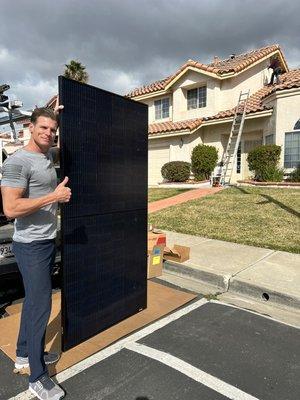 Appts 430W panels are one of the most powerful panels in the world. Made in Silicon Valley, CA.  30 year warranty.