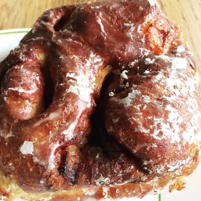 Saturday apple fritter