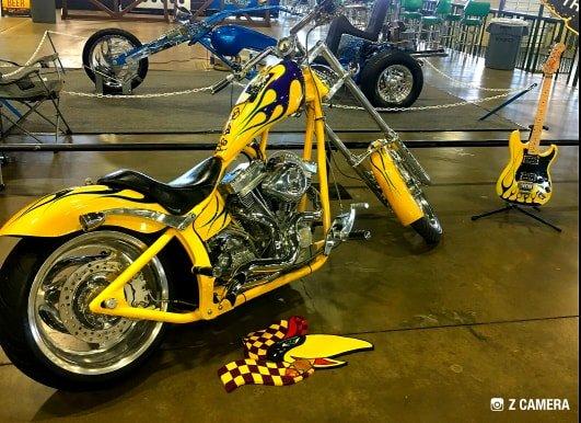 led zeppelin tribute big dog ! Custom Paint by Dino and Kit Kat !