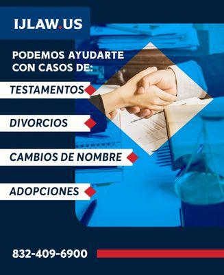 #hispanosenhouston #abogado #Justicia #divorcio #testamentos #adopcion #familia #civil