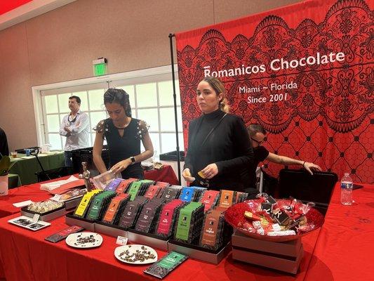 chocolate vendors from around the world