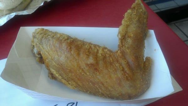 Deep fried turkey wing!