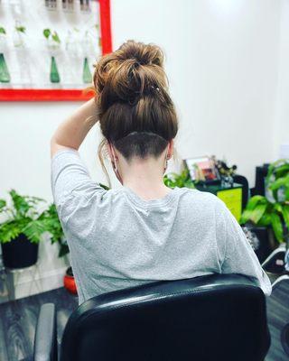 Undercut Haircut by Moe @ Pukka Salon in Johns Creek / Duluth, Ga