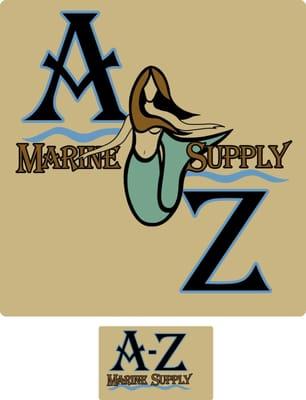 This is a four color design, full back and left chest created for A-Z Marine Supply in Baton Rouge.