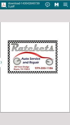 Ratchets Auto Service & Repair