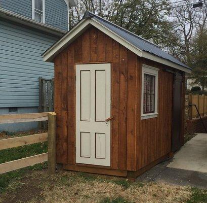 Newly Constructed Shed