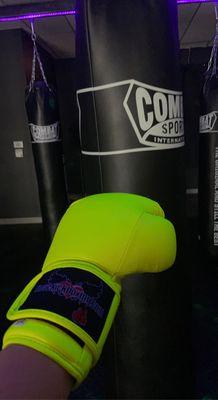 Cardio glow boxing