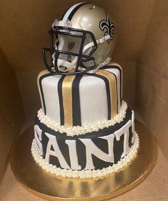 Customs Saints cake!