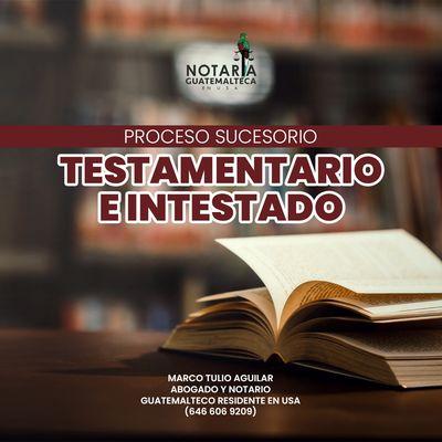 ¿Necesitas ayuda con la herencia? En Notaría Guatemalteca en U.S.A., el abogado y notario Marco Tulio