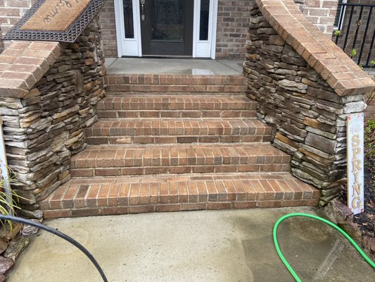 Pressure washing