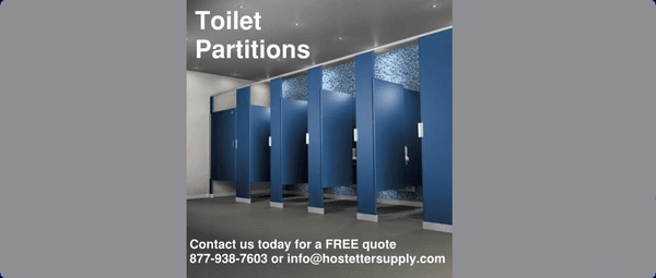 Call 1-877-938-7603 for a quote of Toilet Partitions.