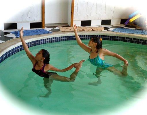 Chemical Free warm-water sacred healing waters pool offers relaxation and relief