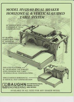 Dual Shaker, Dual Axis, Test System