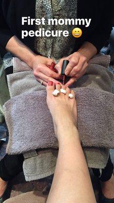 Super relaxing pedicure by Bonnie