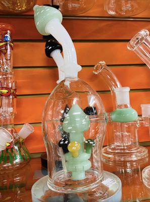 Beautiful hand made mushroom design water pipe.