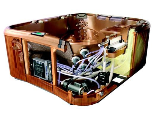 Sundance Spas Cutaway