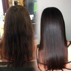 Before and After - Keratin Treatment