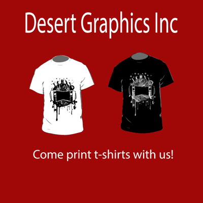 Desert Graphics Inc does digital printing!