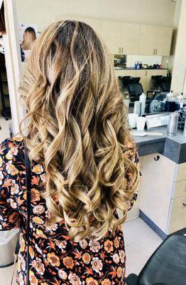 Blonde Highlights and Style by Vicky G.