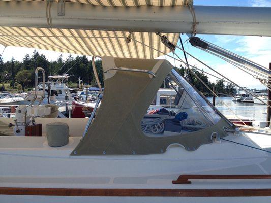 Custom Sailboat Dodgers