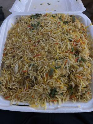 Chicken biriyani