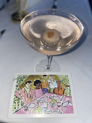 Lychee martini