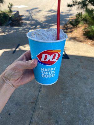 Oreo cheesecake blizzard