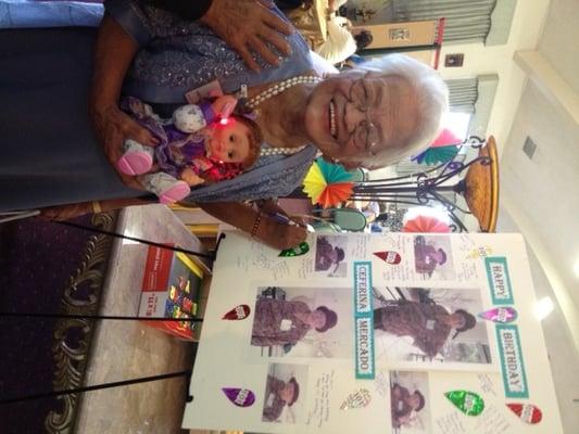 Celebrating one of our Participants' 101 year old Birthday! Home Avenue's Testimony of "Living Life to the Fullest".