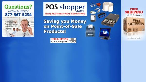 Saving You Money on Point-of-Sale Products!