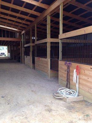 12x12 stalls