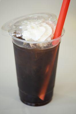 Iced coffee