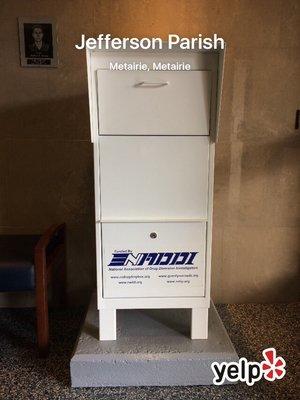 Expired Prescription drug drop off box