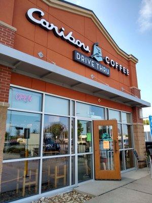 Caribou Coffee stop, a chain new to is Buffalonians!! :-D