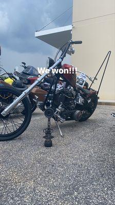 Our bike builds win shows!