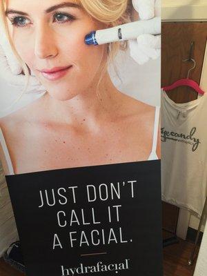 Hydrafacial available here