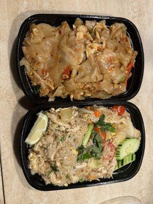 Drunken Noodle, Pineapple Fried Rice