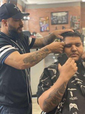 We give fades tapers anything give us a call