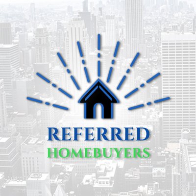 Referred HomeBuyers logo. We buy houses at any condition and As-Is. We are here to help you sell your house fast.