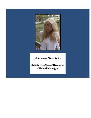 Meet our Clinical Manager and Therapist: Joanna Nowicki