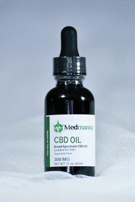 CBD OIL Broad Spectrum by Medmanna. 300mg