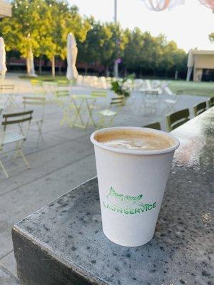 SF Vanilla Latte with a view!