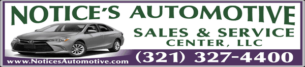 NOTICE'S AUTOMOTIVE SALES & SERVICE CENTER, LLC