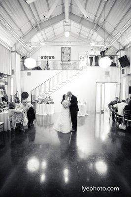 first dance -- love the symmetry here