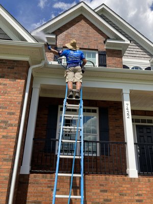 Residential house wash