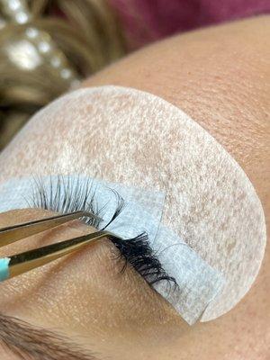 Professional and safe techniques used for each client. Protecting the health of the natural lash!