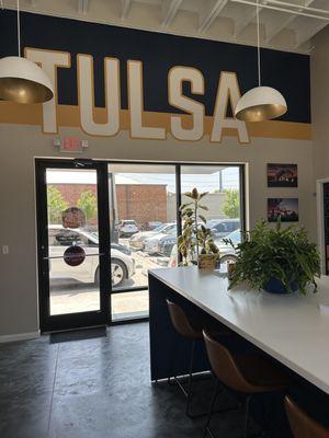 Tulsa wall!