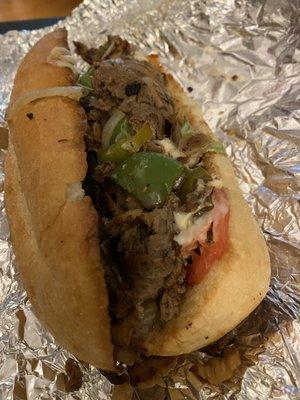 Deluxe Steak and Cheese Sub