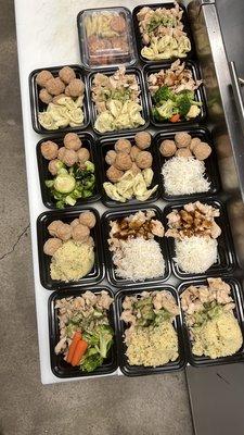 Meal Preps! 14 meals $100