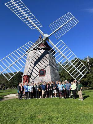 Some fun on the island of Nantucket on our Cape Cod group tour.